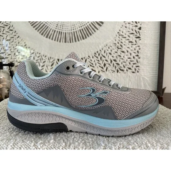 G-Defy Mighty Walk Athletic Shoes Women's Size 9 Gravity Defyer Grey Blue - Picture 4 of 13
